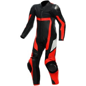 Men Leather Motorbike Suit