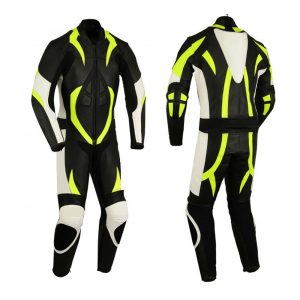 Men Motorbike Leather Suit