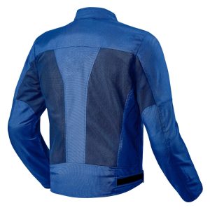 Men Motorcycle Air Mesh Tec 2.0 Summer Blue Cordura Jacket