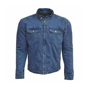 Men’s Motorcycle Denim Fully Lined Kevlar Jacket