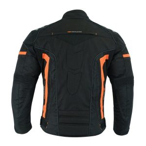 Men Motorbike Motorcycle Racing Jacket Waterproof CE Armoured Textile Jackets