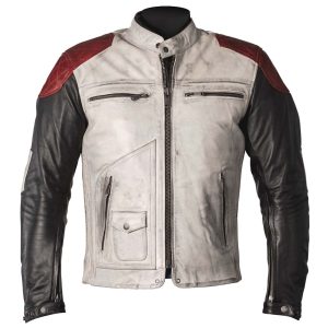 Men Motorcycle Leather Jacket