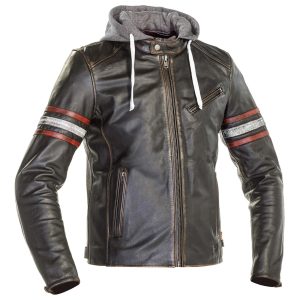 Men Motorcycle Leather Jacket