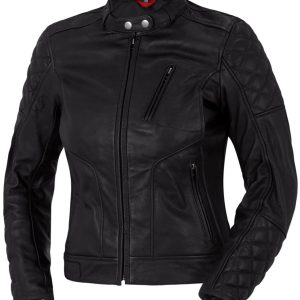 Women,s Motorcycle Leather Jacket