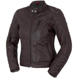 Women,s Motorcycle Leather Jacket