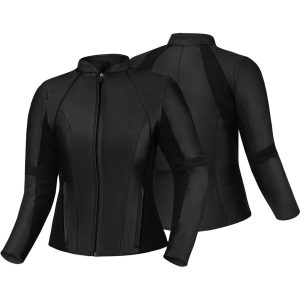 Women,s Motorcycle Leather Jacket