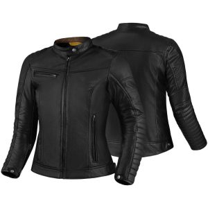 Women,s Motorcycle Leather Jacket