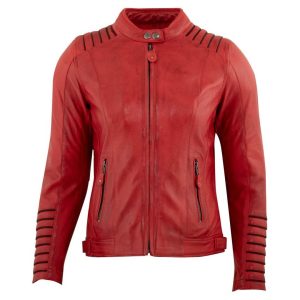 Women,s Motorcycle Leather Jacket