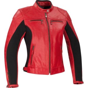 Women,s Motorcycle Leather Jacket