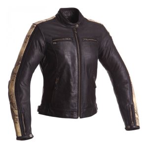 Women,s Motorcycle Leather Jacket