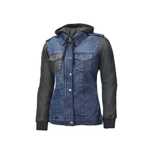 Ladies Motorcycle Denim Kevlar Lined Jacket